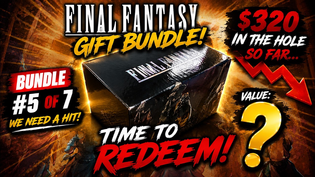 Ep 33 - Final Fantasy Gift Bundle - 5 of 7 - How far can we fall