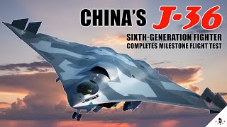 China's J 36 Sixth Generation Fighter Completes Milestone Flight Test #j36 #6thgenfighter #china Profile