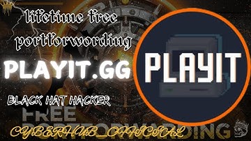 Learn Lifetime free Portforwording Method With Playit.gg. #playit.gg #cybersecurity #remoteaccess