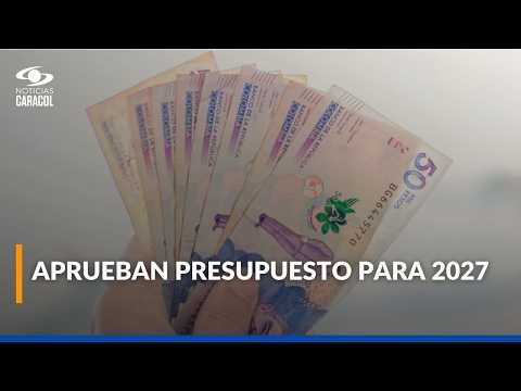 Comisiones económicas del Congreso aprobaron el presupuesto de Abelardo de la Espriella para 2027