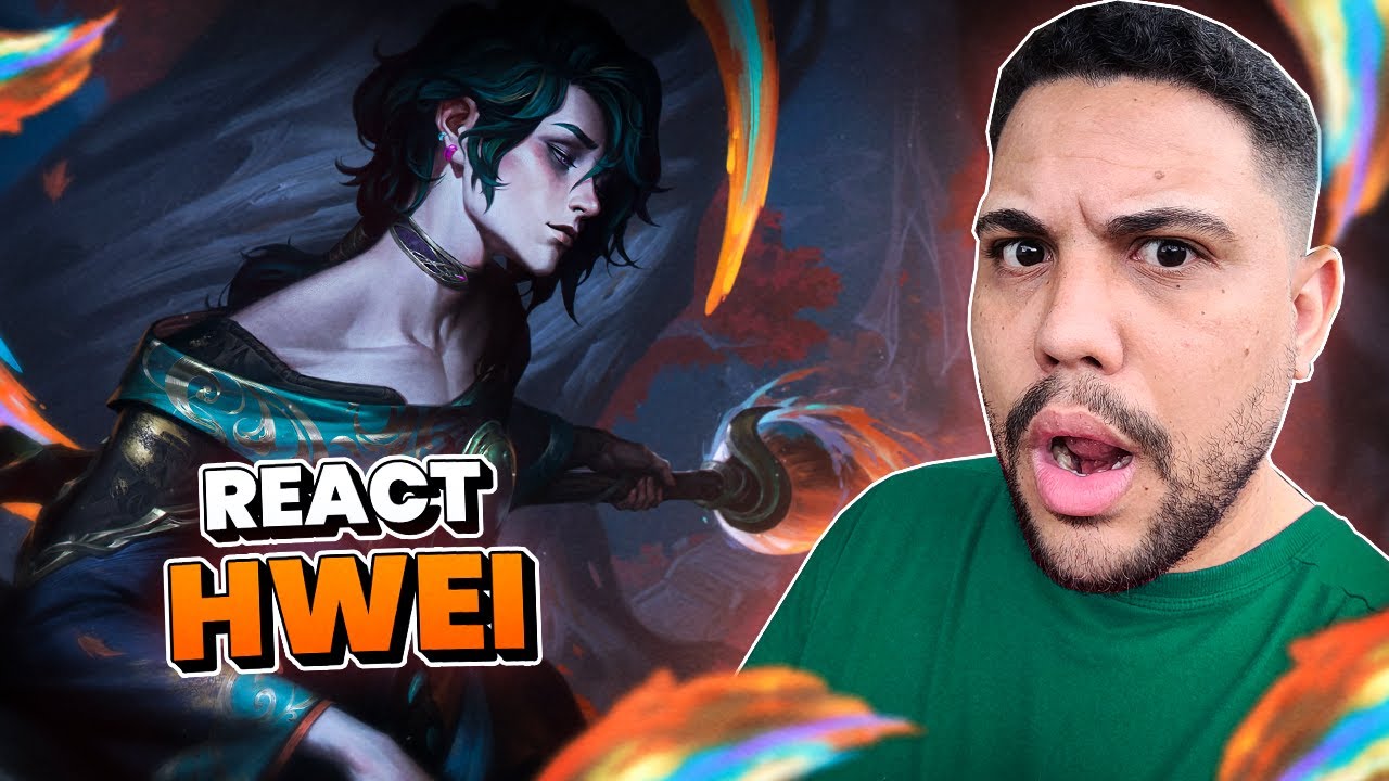 REACT: NOVO CAMPEÃO HWEI | LEAGUE OF LEGENDS | LOL | JUMARGEM