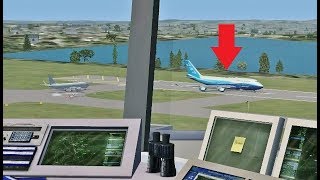 Air Traffic Con-TROLLING in Flight Simulator X (Boston Int'l Airport) screenshot 5