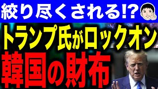 【身ぐるみはがされても…ないです😭】狙われた韓国のお財布！？米大統領選挙戦でトランプ氏「韓国は米国の産業を奪い、豊かになった」