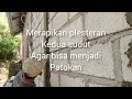 CARA BENAR PLESTER TEMBOK RUMAH