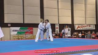 The 32 European Championship, 12 -65, Anastasiia Khripunova Russia - Maria Jasko Poland, Aka