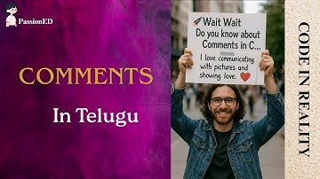 Comments in C Explained 🔥 | Single-line & Multi-line Comments | Write Clean & Readable Code