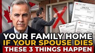 If Your Spouse Dies, These 3 Things Happen to Your HOUSE — Canadian Seniors