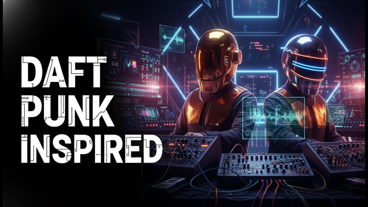 Daft Punk Inspired Playlist: Futuristic French House Groove for Study & Chill Vibes 🤖✨