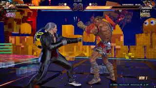 Intense Fight  Kenpo Vs Muay Thai  Tekken 8 Feng colossus  Titanthor Vs Fahkumram earth