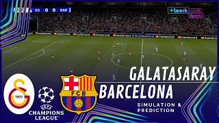 Galatasaray vs Barcelona UEFA Champions League 26/27 ✅ | Full Match Simulation/Prediction screenshot 2