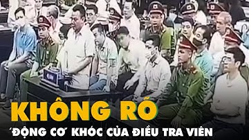 Cựu phó giám đốc Công an Hà Nội nói không rõ 