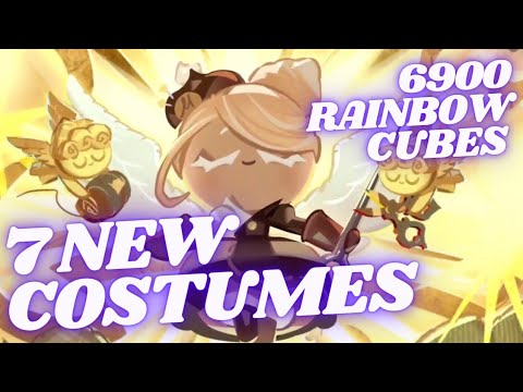 7 Cookie Run Kingdom NEW Costumes - YouTube