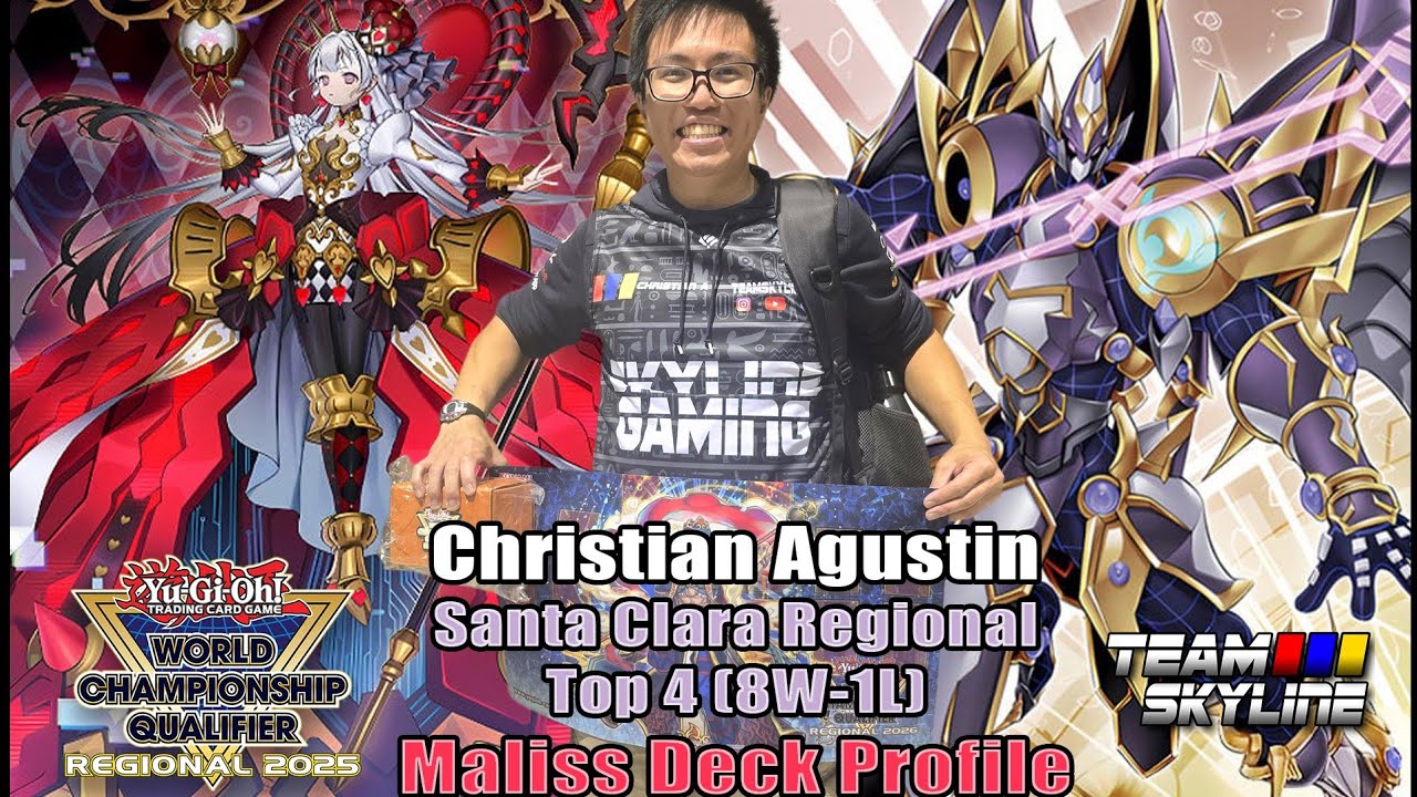 Yugioh Regional 3rd Place Maliss Deck Profile [Christian Agustin] Santa Clara WCQ Top 4 *In Depth*