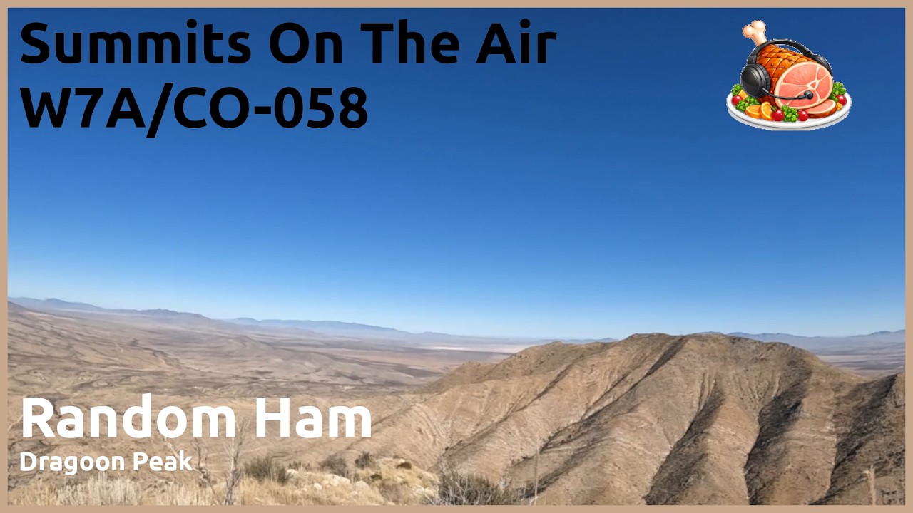 SOTA W7A/CO-058 Dragoon Peak