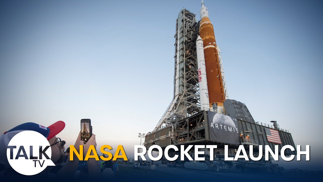 LIVE: NASA makes second attempt at Artemis moon rocket launch - YouTube
