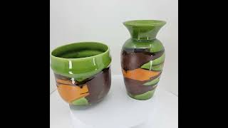 royal haeger earth wrap pottery