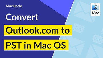 How to Convert Outlook.com Emails to PST in Mac OS