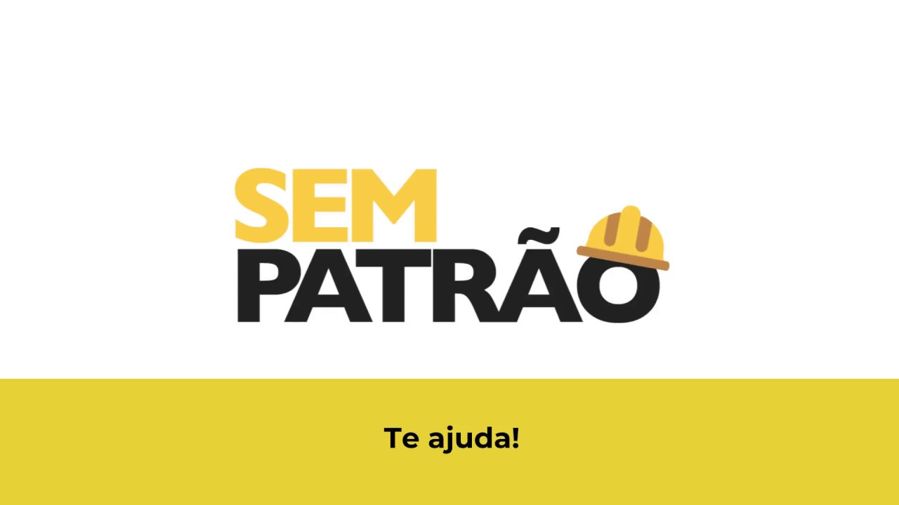 Cadastrando como cliente no aplicativo Sem Patrão.