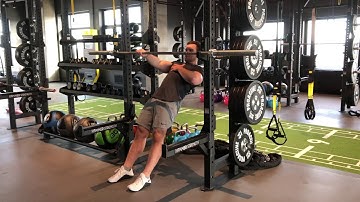 One arm inverted row