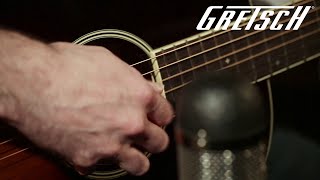Gretsch Roots G9511 Style 1 Single-0 Parlor Acoustic Capo, Fingerpicking Demo Gretsch Guitars
