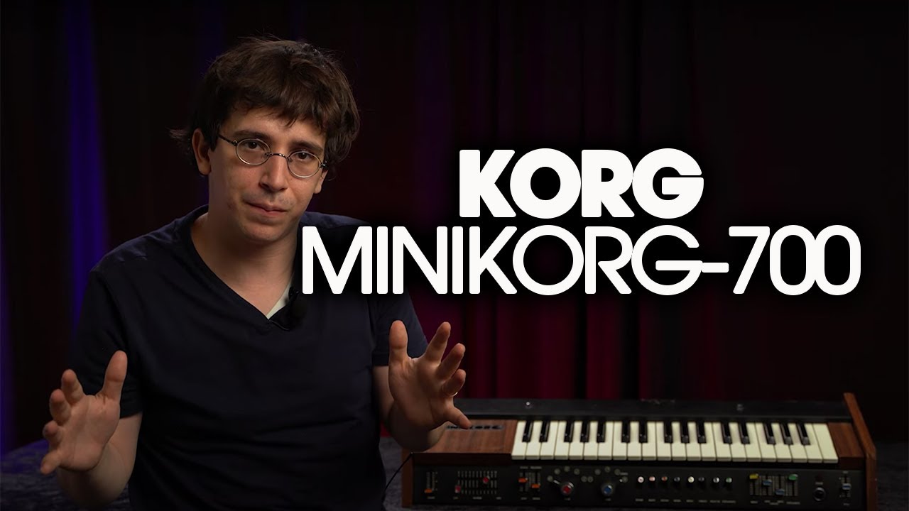 The FIRST Korg Synth: The Korg MiniKorg-700 | Pure 70's Analog ...