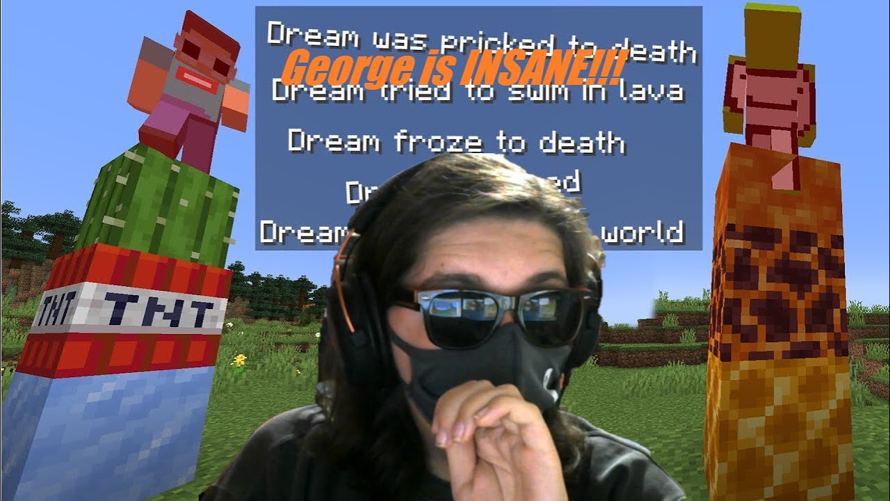 Dream got to the VOID?!?! | Minecraft Death Shuffle... reaction