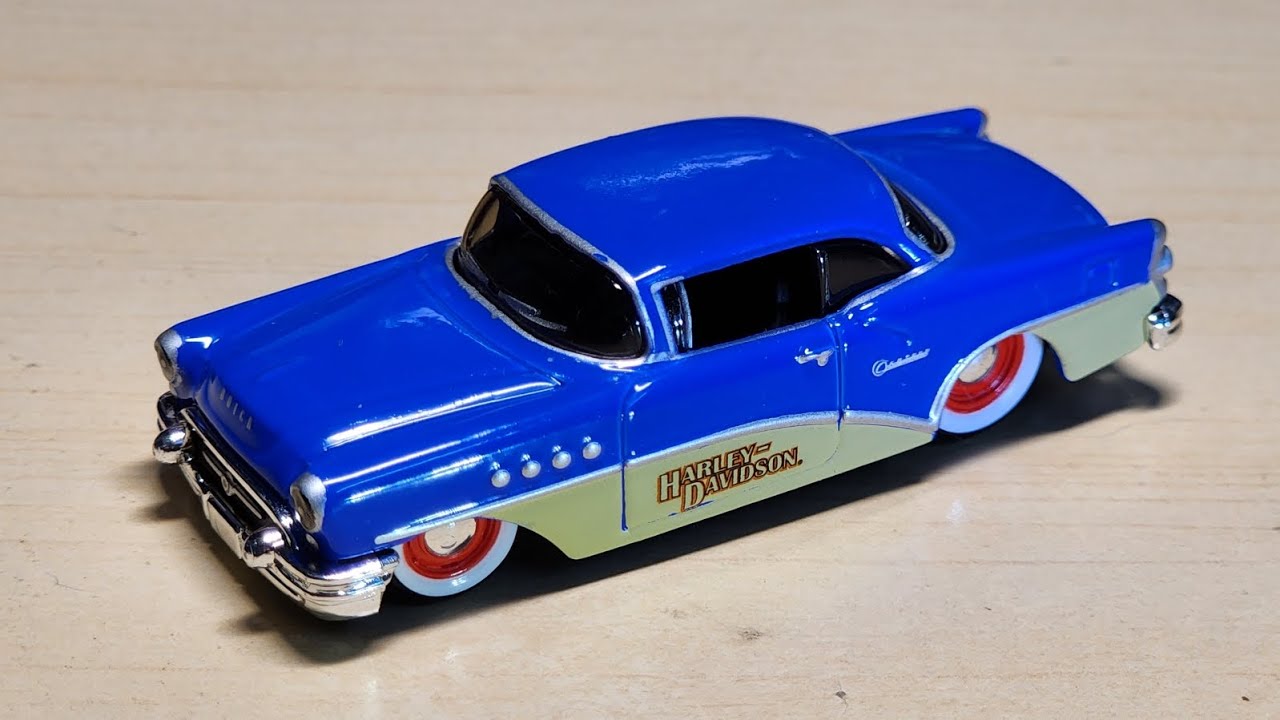 1955 Buick Century - Official Harley Davidson Customized by Maisto