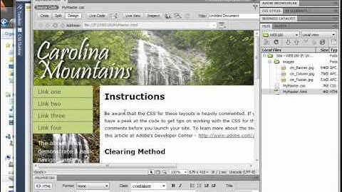 WEB180: Using Visual Studio with Dreamweaver