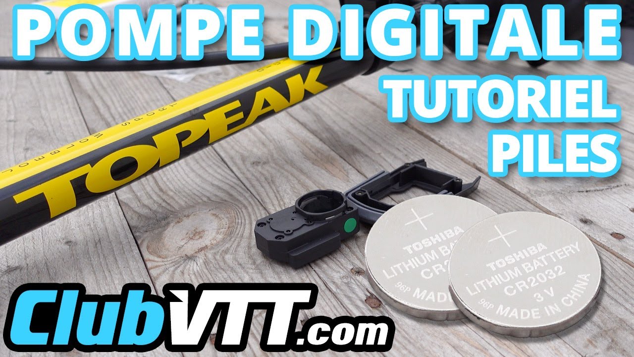 Pompe à vélo Topeak JoeBlow Sport Digital, tutoriel pour changer