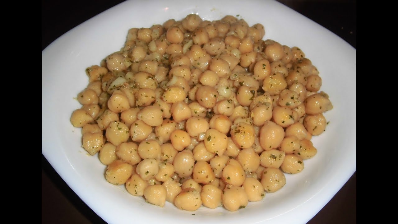 Garbanzos al ajillo