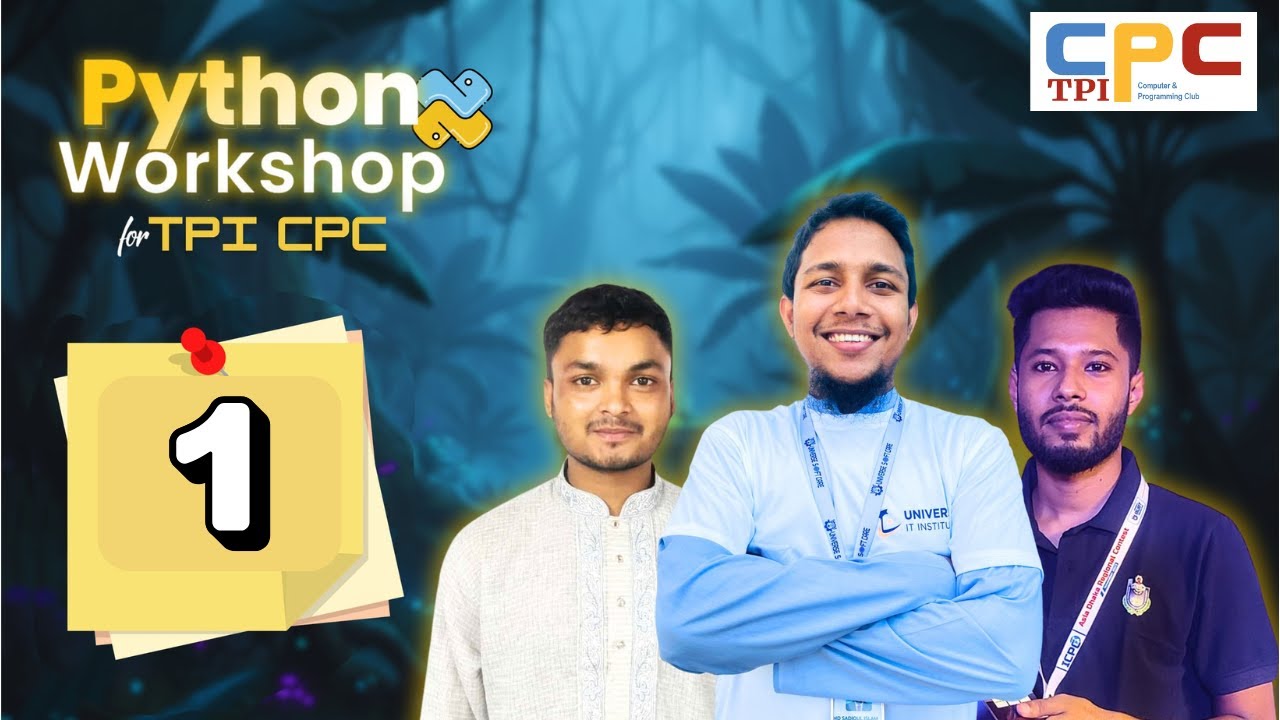 Python Workshop Class 1 | Introduction to Python Programming (বাংলায় ...