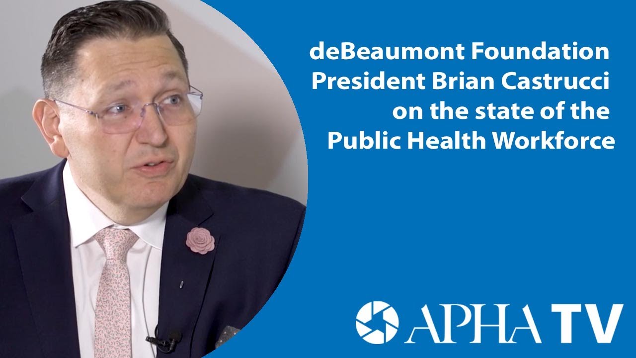 deBeaumont Foundation President Brian Castrucci on the state of the Public Health Workforce