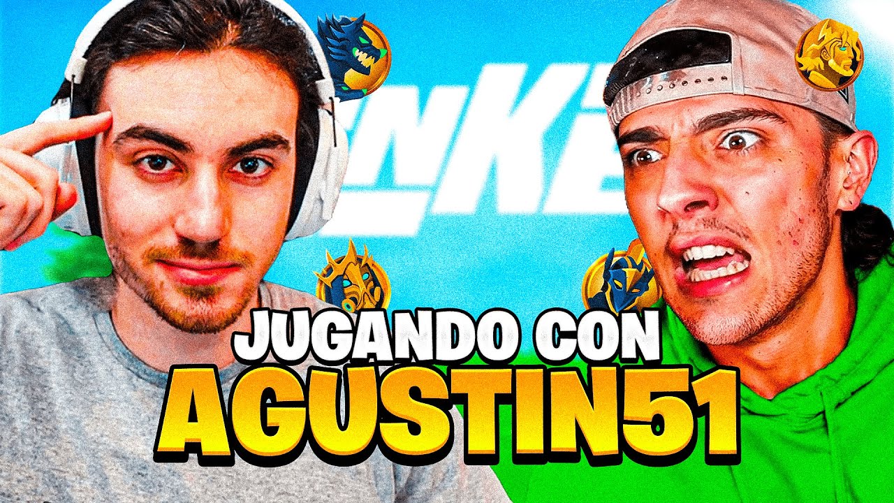 JUGUÉ UNA PARTIDA CON AGUSTIN51 EN FORTNITE Y PASÓ ESTO...