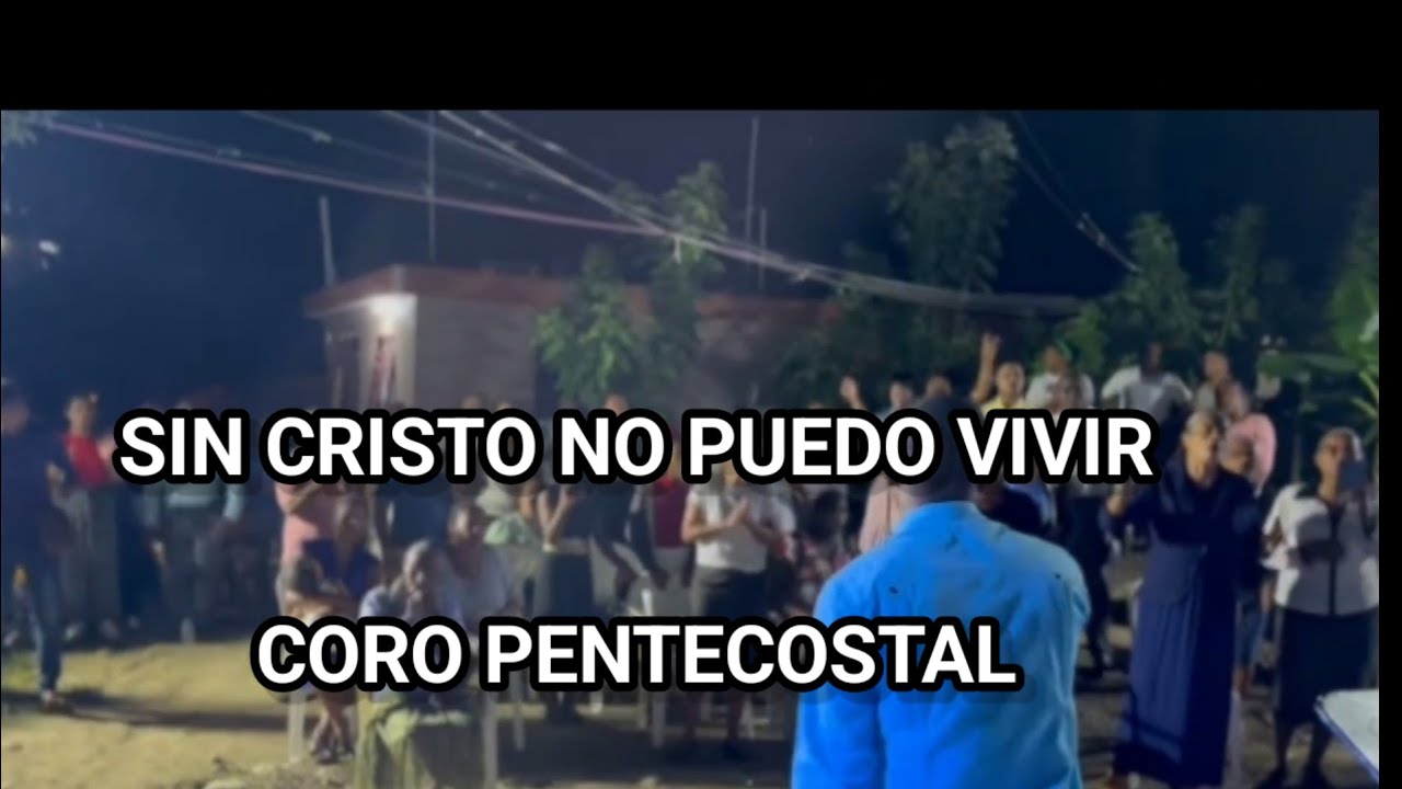SIN CRISTO NO PUEDO VIVIR CORO ORIGINAL LETRAS EN LA DESCRIPCIÓN 