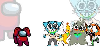 Mini Crewmate Kills Gumball The Joy Characters Among Us