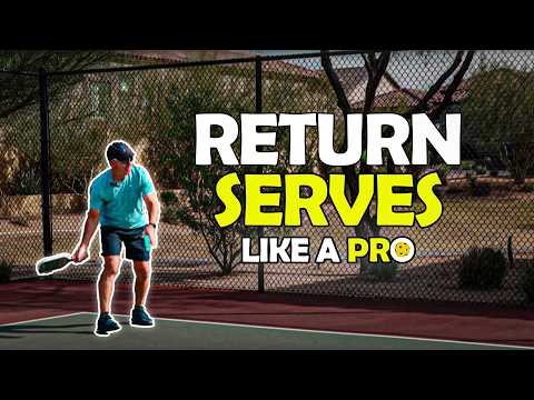 How to MASTER the Return of Serve in Pickleball