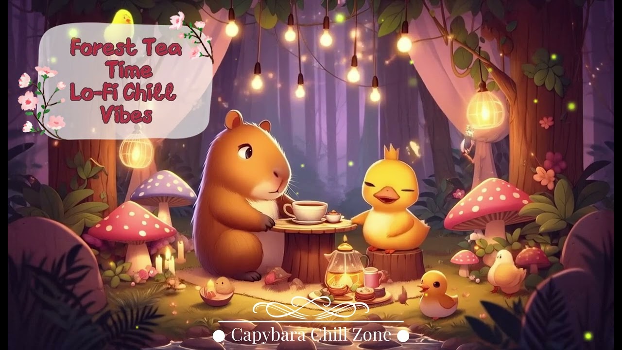 🌟 Forest Tea Time 🎶 | Relaxing Lo-Fi Beats for Calm & Chill 🌿