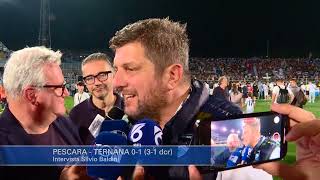 Il Pescara Torna In Serie B Pescara - Ternana 0-1 3-1 Dcr Silvio Baldini