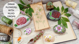 TONIC STUDIOS - Draw flowers with Nuvo Drops
