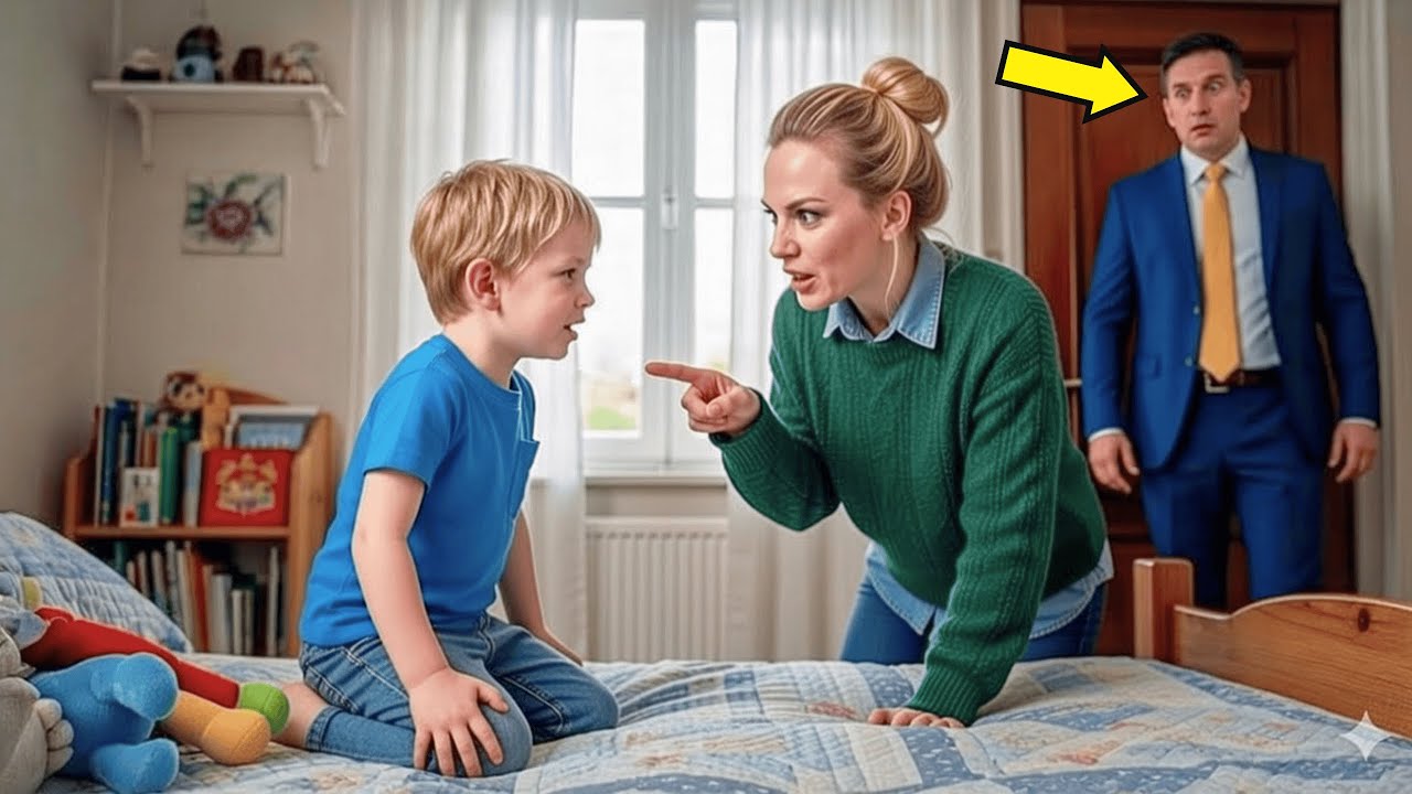 Millonario Volvió A Casa Temprano Y Descubrió Por Qué Su Hijo De 4 Años No Quiso Ir A La Escuela…