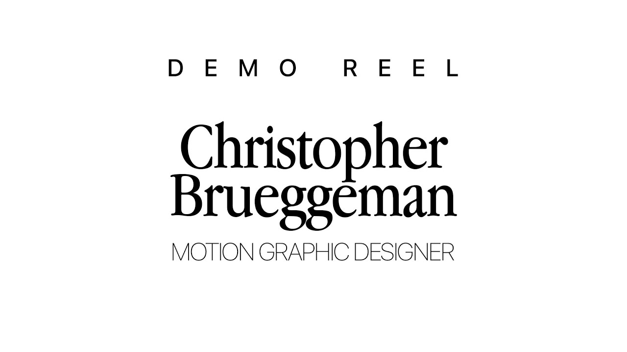 Motion Graphics Reel 2021