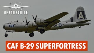 CAF B-29 Superfortress &quot;FIFI&quot; Ride Flights - AirPower History Tour - Tri-Cities Airport - 27May23