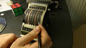 Adding machine Resulta 7