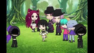 HUNTRIX vs Saja Boys Singing Battle 🎤 || GLMV