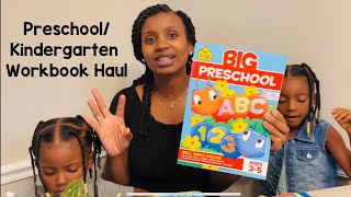 Affordable Preschool and Kindergarten Curriculum Workbooks | Mini Amazon + Target Haul