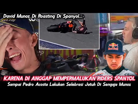 Munoz Gets Roasted by MotoGP Riders 🤣 for Being Too Soft When Fighting Veda