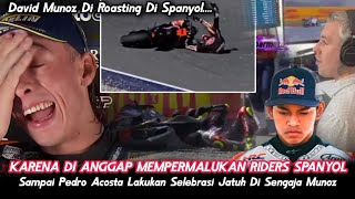 Munoz Gets Roasted by MotoGP Riders 🤣 for Being Too Soft When Fighting Veda screenshot 5