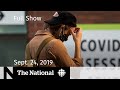 CBC News: The National | Ontario tries to push back 2nd wave | Sept. 24, 2020