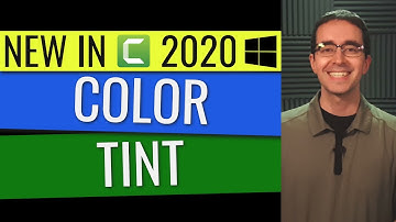 How to Add Color Tint in Camtasia 2020