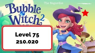 Bubble Witch 2 Level 75 - No Boosters